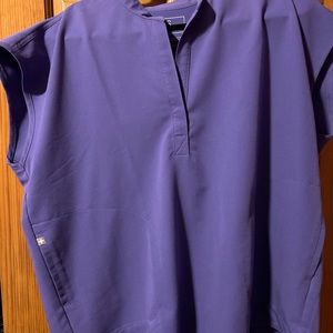 Women's Amethyst Rafaela™ - Oversized Scrub Top - L / Amethyst